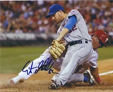 AUTOGRAPHED ERIK GOEDDEL New York Mets 8X10 photo - COA 