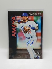 Jacob Amaya Auto 2020 Topps Bowman Platinum