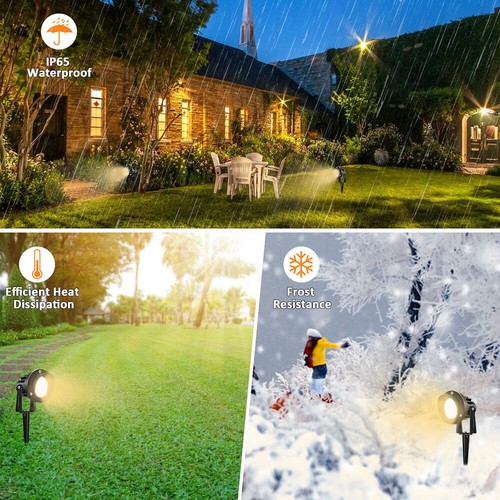 10W 6Pack LED Landscape Light Garden Light Outdoor Waterproof Pathway Yard Decor - Picture 7 of 8