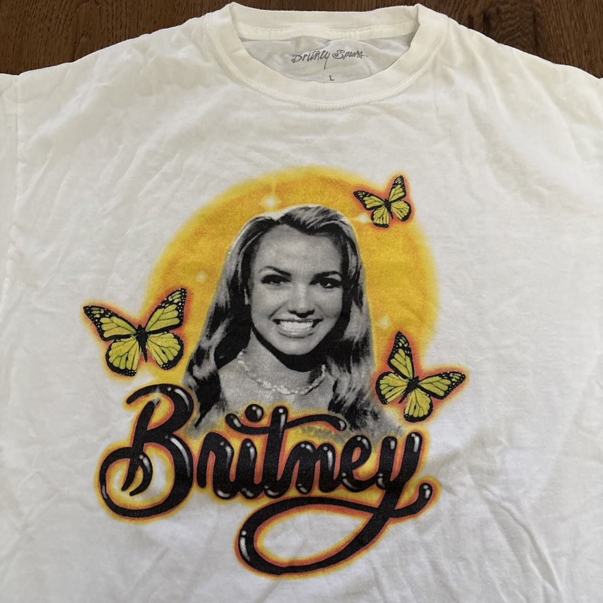 Britney Spears Airbrushed Photo Limited Edition 999 - T-Shirt 