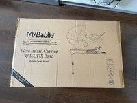 My Babiie i-Size Infant Car Seat and ISOFIX Base – Black