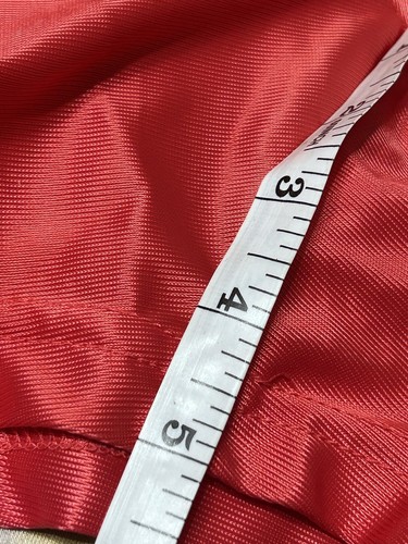EVERLAST SATIN BOXING SHORTs ELASTIC WAIST Size L Red Shiny - Picture 6 of 7