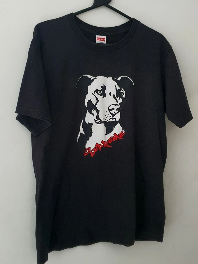 SS20 Supreme Pitbull T Shirt Größe M Hund