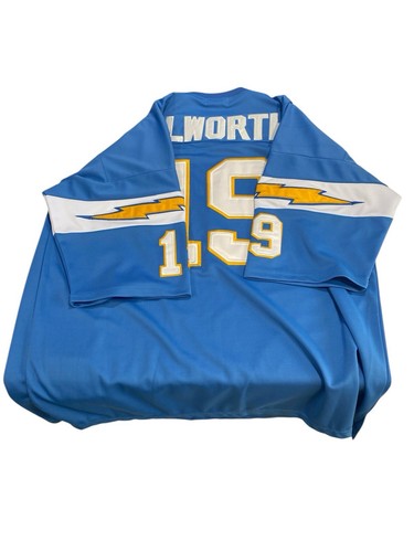 Gebrauchtes Vintage Mitchell & Ness NFL San Diego Chargers #19 Lance Alworth Trikot R5 - Bild 8 von 8