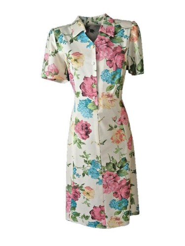 Short Sleeve Tea Dress. Vintage Tea Dress. Sizes 12 - 26. - Picture 28 of 33
