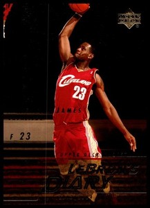 2003-04 Upper Deck #LJ15 LeBron James LeBron's Diary