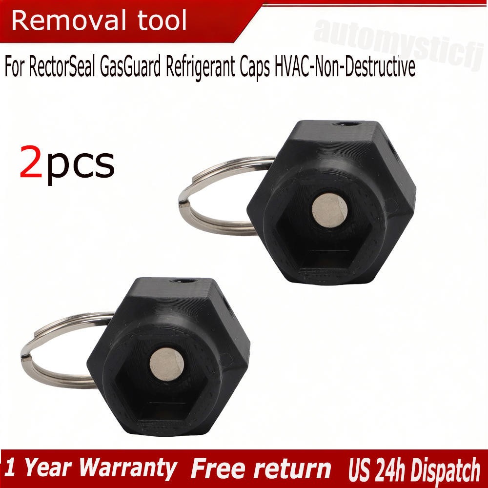 2x Removal Tool For RectorSeal GasGuard Refrigerant Caps HVAC-Non-Destructive