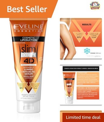 Eliminate Cellulite with Eveline 4D Liposuction Body Serum - 250ml Firming Gel