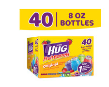Little HUG Fruit Barrels, Original, Shelf Stable Kids Drinks Variety Pack, 40 Co