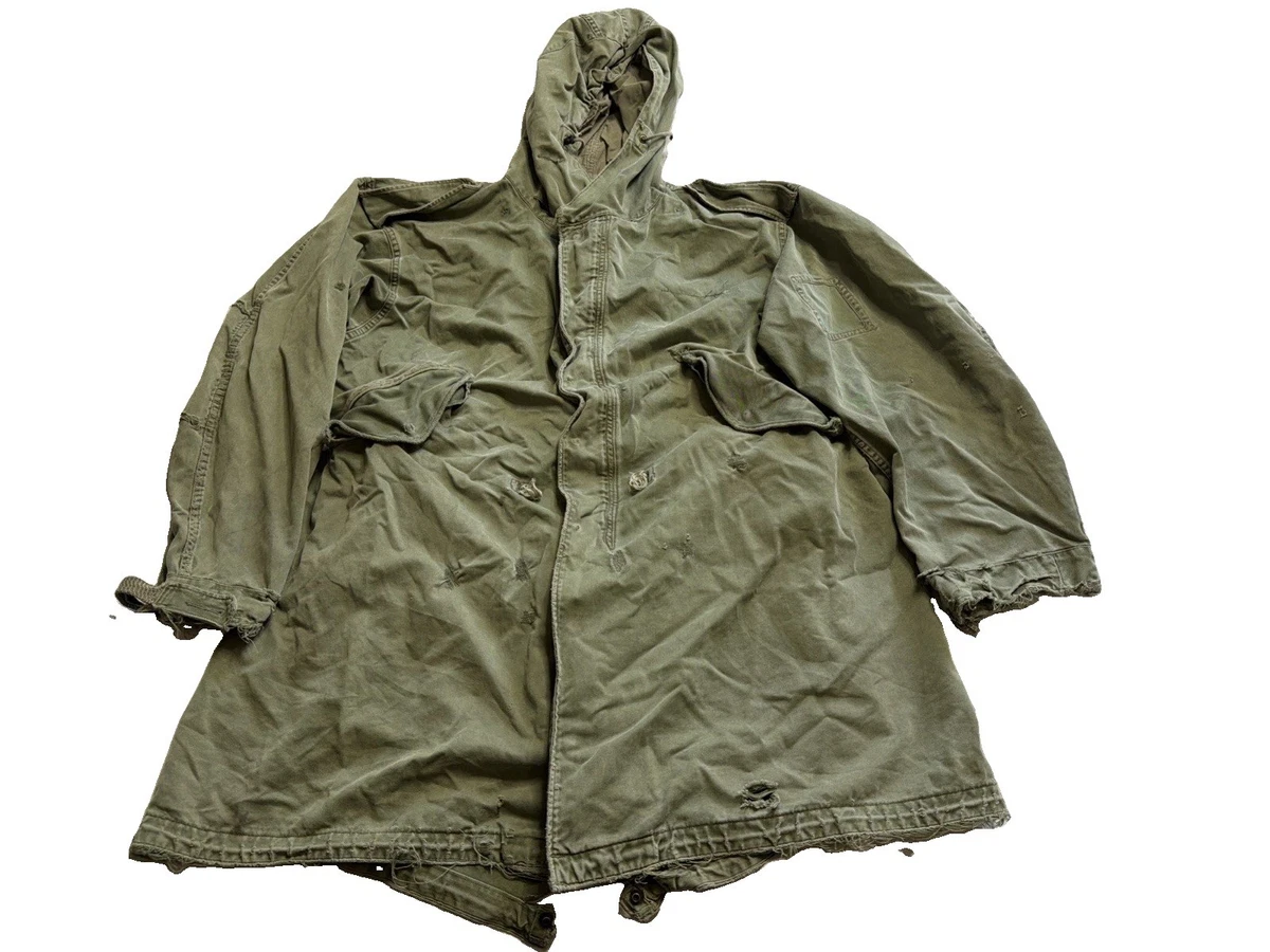 Fishtail Parka In Original Korean Military Period Items (1950-1953