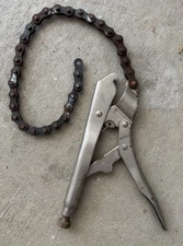 Vintage Vise Grip 20R Chain Grip Locking Pliers