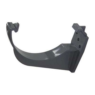 RK1G FloPlast Blendenwinkel grau 112 mm Halbrundrinne