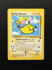 Flying Pikachu # 25 Rare Promo (2001) Wizards Of The Coast Black Star Pokemon NM
