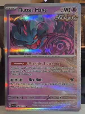 Flutter Mane 43 /131 - Prismatic Evolutions - Holo - Pokemon NM
