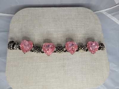 Hardcore Elegance Bracelet Pink Hearts