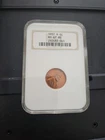 1c 1937 S NGC Graded MS67 RD Lincoln Cent