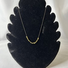 SILPADA Sterling Silver 20.5" Necklace with Small Gold Tone Charms.