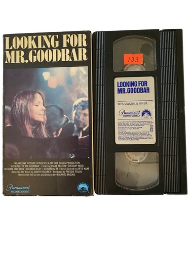 Looking For Mr. Goodbar (1980) VHS - Diane Keaton Richard Gere. Kostenloser Versand!