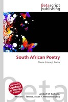Lambert M. Surhone (U. A.) | South African Poetry | Taschenbuch | Englisch