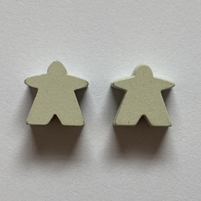 Tiny Epic Zombies - Survivor Token Holz Ersatz Ersatz Spielfiguren Paar