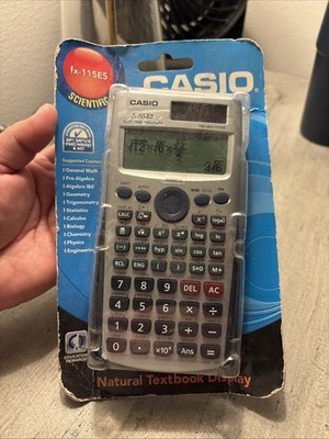 Casio FX-115ES PLUS Scientific Calculator for sale online | eBay