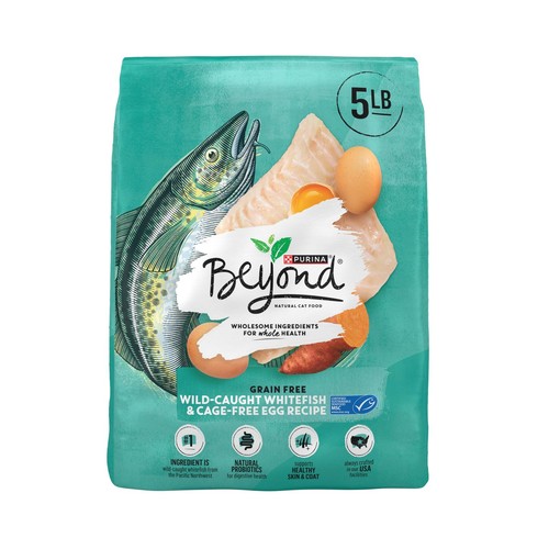 Purina Grain Free, Natural Dry Cat Food, Simply Grain Free Wild Caught Whitef... - Picture 1 of 12