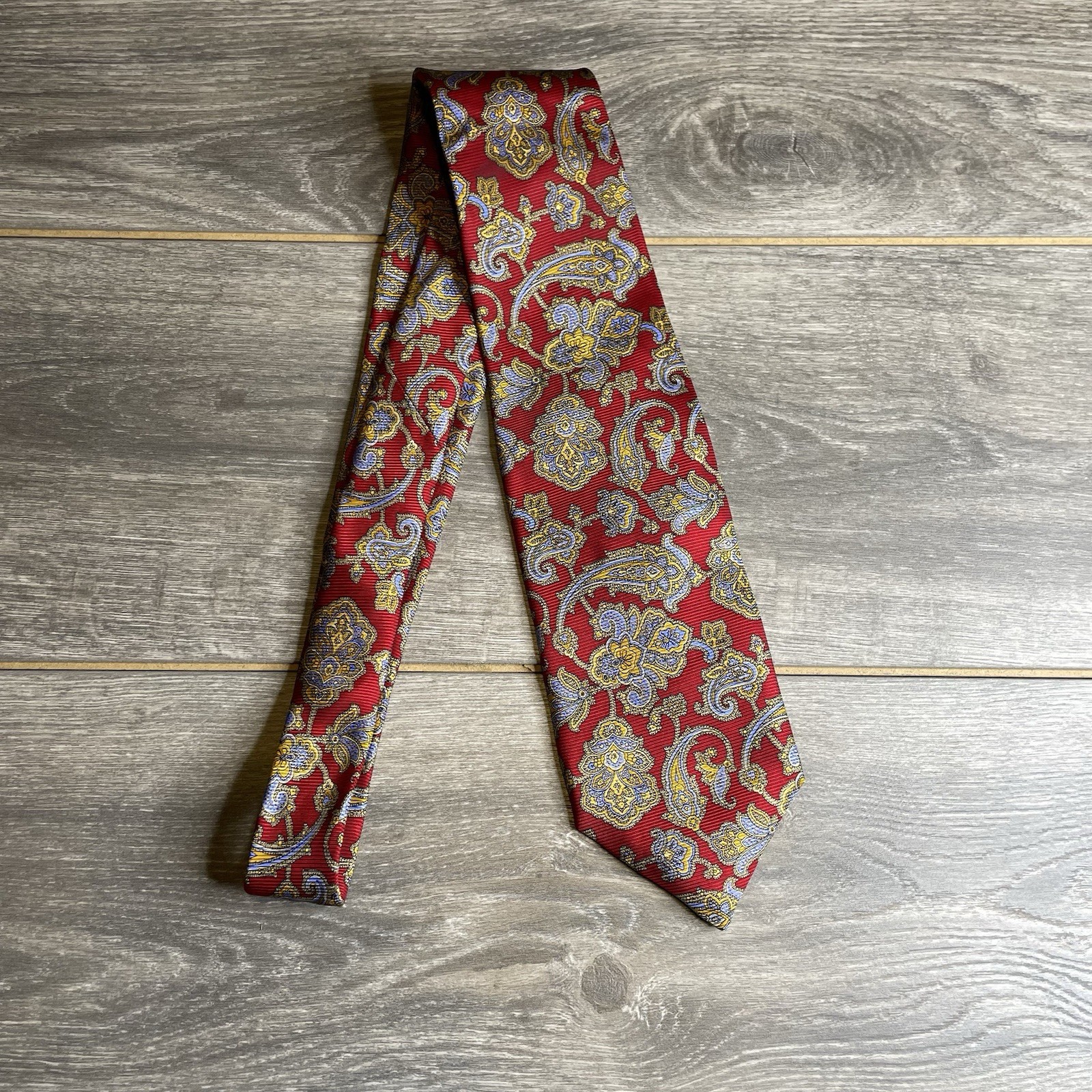 ROBERT TALBOTT Silk Tie Geometric - image 1