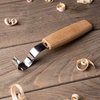 Spoon Carving Hook Knife 30 mm   Wood Spoon & Bowl Whittling Tool SK2