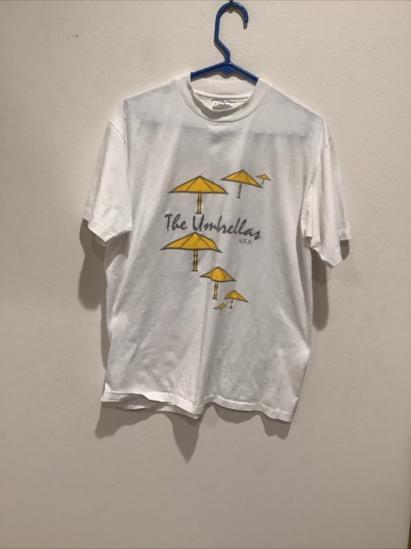 Unisex L 42-44 Vintage Cristo’s Umbrellas Bakersfield, USA and Japan,1991