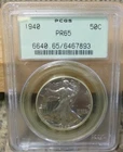 1940 PCGS PR65 Walking Liberty Half Dollar in Old Green Holder