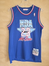 MICHAEL JORDAN 1993 NBA ALL STAR BLUE JERSEY  M