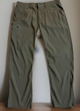 Orvis Trek Pant Men 34x30 Green Kalamata Water Repellent Outdoor Hiking Free   