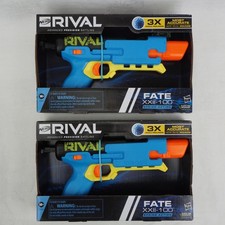 Nerf Rival Fate XXII-100 Lot of 2 Blaster Toy Gun with Adjustable Rear Sight New