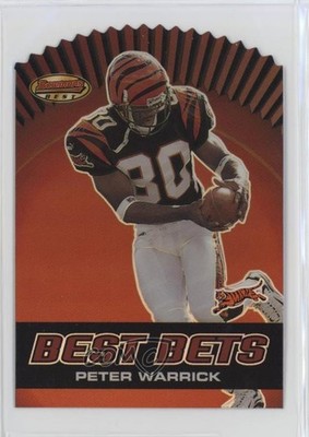 2000 Bowman's Best Bets Peter Warrick #B6 Rookie RC 5rq