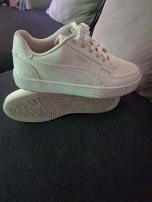 PUMA Vikky V2 Women's Shoes Size 6 Plein Aill White/Silver Sneakers