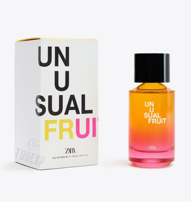 Zara Unusual Fruit 100 ml 3.38 Oz Eau De Parfum Women EDP