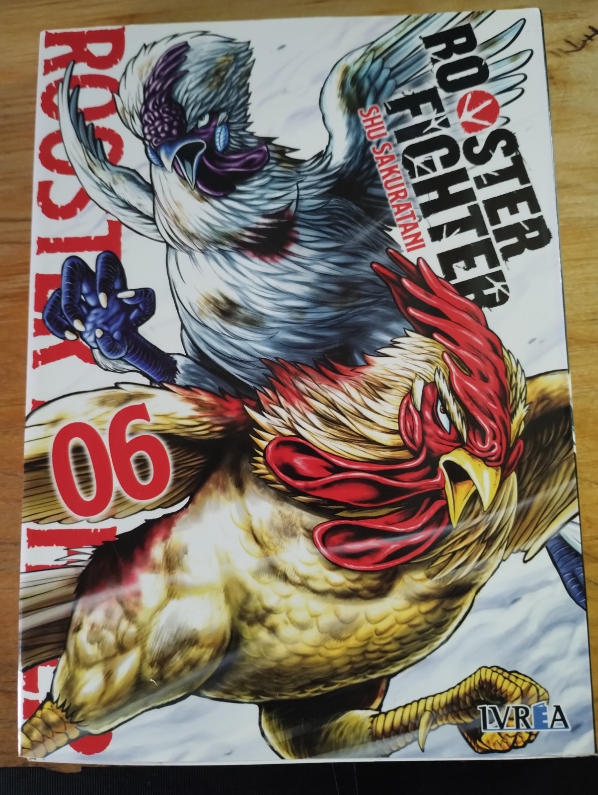 Rooster Fighter 6 (Shū Sakuratani), Manga Nuevo Edicion Española Ivrea