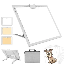 Wireless Rechargeable A3 Light Pad with Carry Bag,Diamond Art Light Board 250...