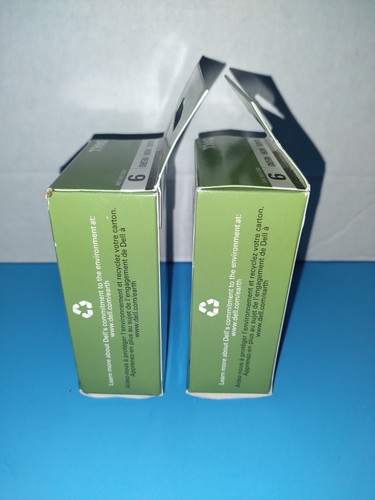 2-pack Genuine Dell 9 Black MK990 Ink Cartridges For 926 V305 V305w Printers (") - Picture 4 of 5