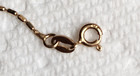 Marked 925 Italy LIRM  Gold Over Sterling Silver Necklace, 18" Length  2.3Gr. — photo 9
