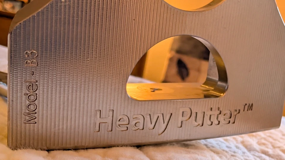 Heavy Putter B3 Mallet Putter - 35" RH | Adjustable Weights | MINT Condition! - Image 4 of 4