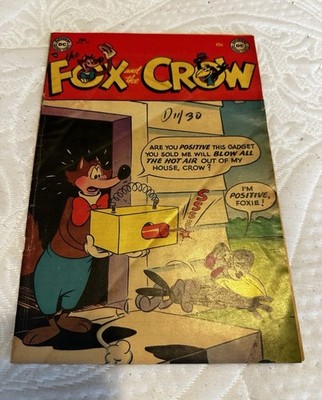 The Fox and The Crow #14 (DC Comics February 1954) Golden Age Comic Book