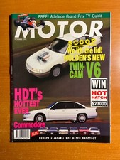 Motor magazine - October 1990 - Holden Group A v Corvette ZR-1