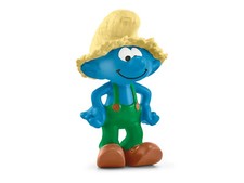 Figurine - Schtroumpfs - 2022 - Schtroumpf paysan - Schleich