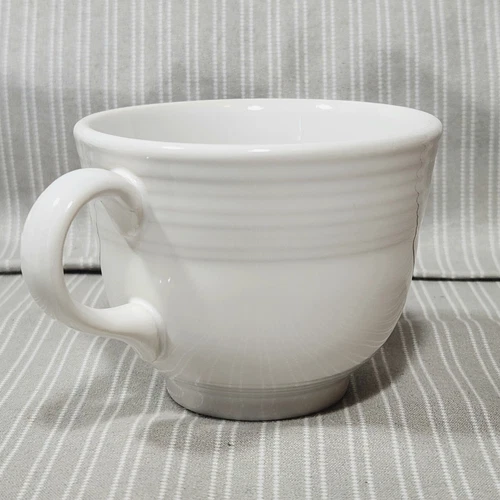 Fiesta-ware TEACUP "Fiesta White" White - Post86' HLC