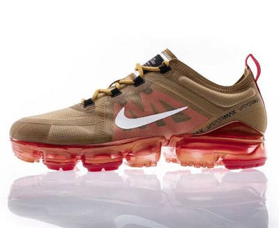 nike vapormax gold red