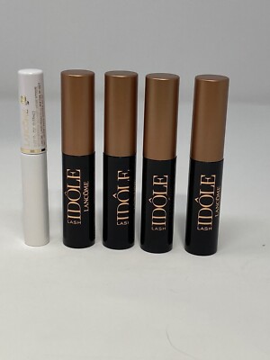 6 pak - 5 Lancome Idole Lash Lift Mascara .08oz, 1 CILS BOOSTER Mascara Base NEW