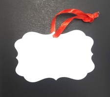 5 Count Aluminum 4.25" x 2.75" Benelux Ornament Sublimation Blanks Christmas