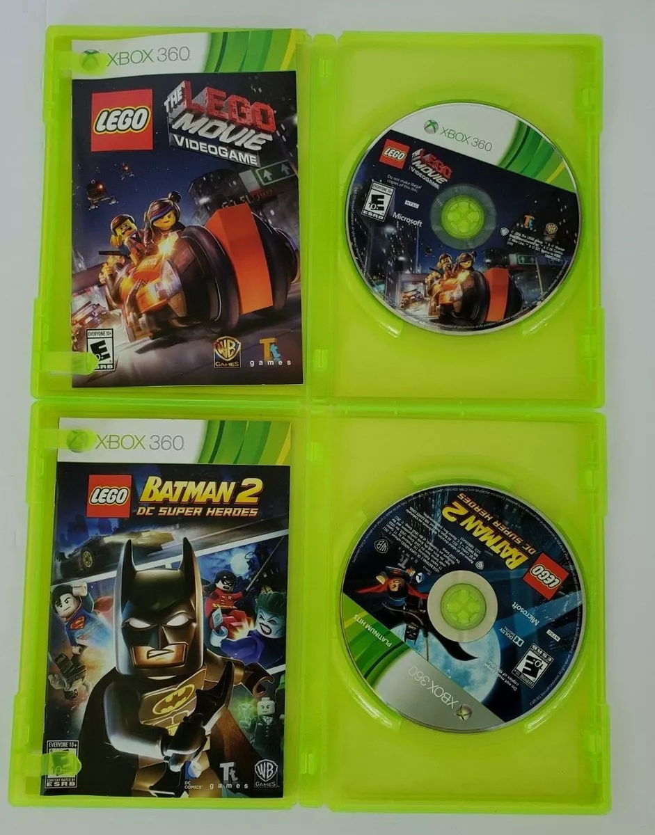 Jogos Xbox 360 transferência de Licença Mídia Digital - LEGO BATMAN 1 + LEGO  BATMAN 2