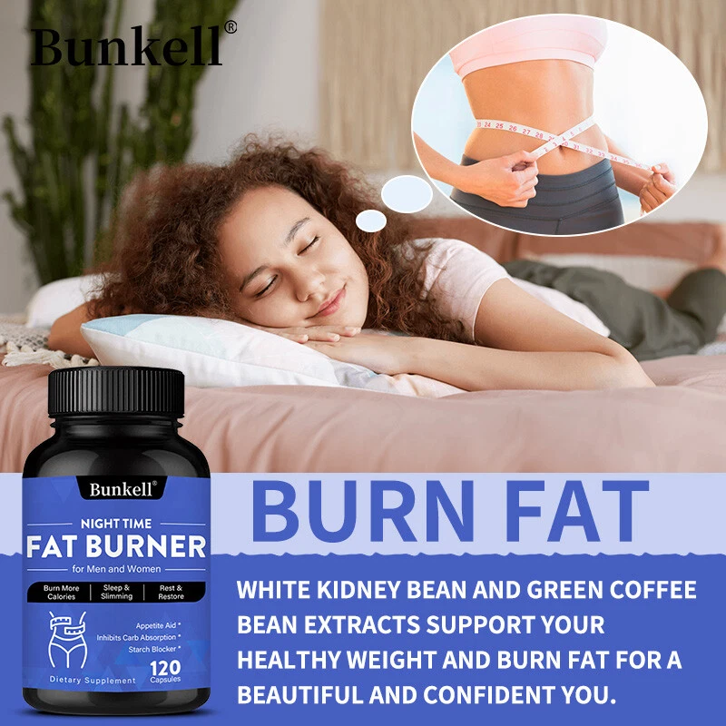 Fatburner Für Die Nacht – Weiße Kidneybohnen–Gewichtsverlust,Kohlenhydratblocker - Bild 2 von 4